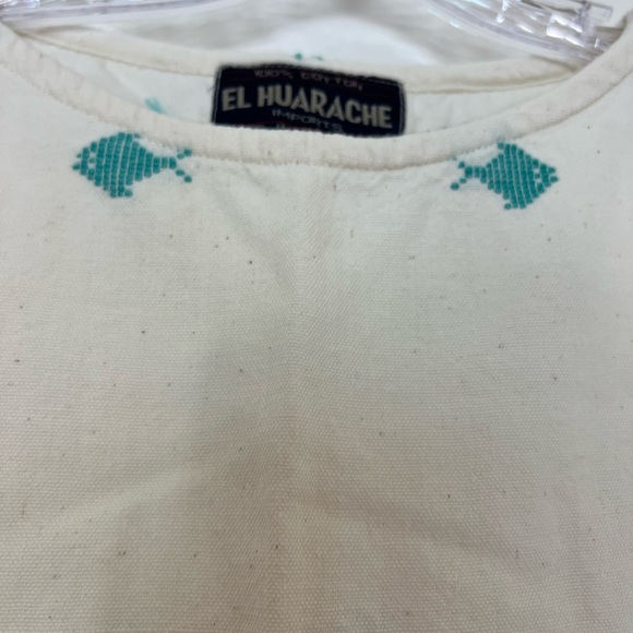 El Huarache 100% cotton casual pant suit. Cottage and grandma core vintage look - Picture 6 of 16